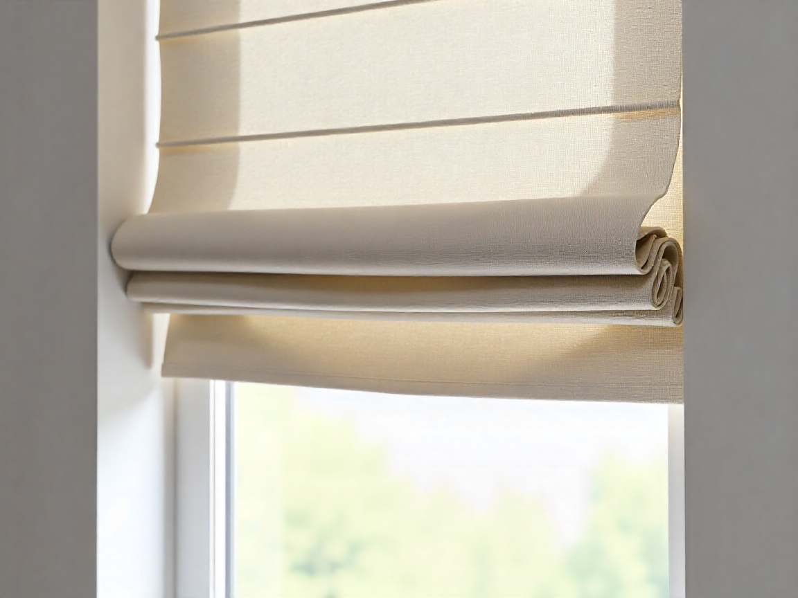Elegant roman blind design